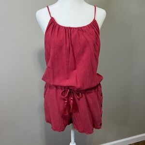 Mustard Seed Romper shorts with drawstring waist